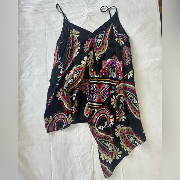 Anthropologie HD in Paris Moonset Silk Tank - Picture 3 of 6